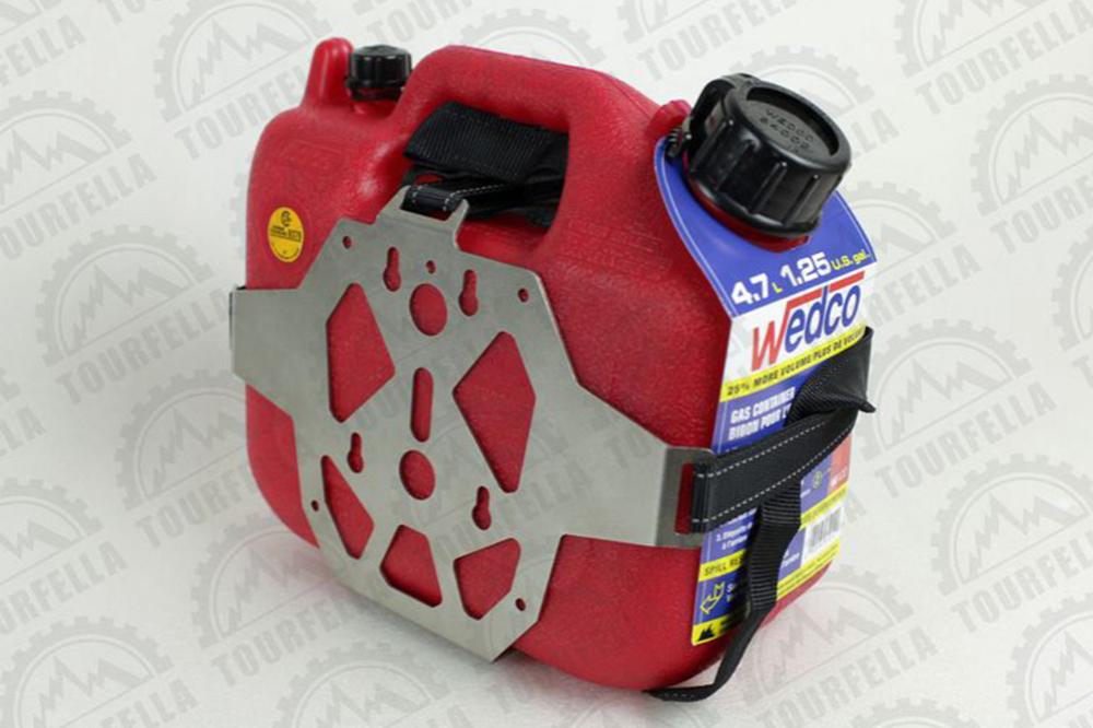 Motorcycle Fuel Can and Bracket Motorcycle Accessories
